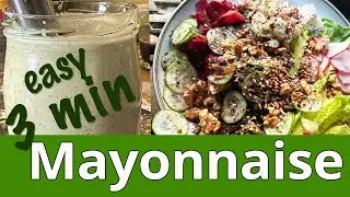 Easiest Homemade Mayo You’ll Ever Make | 4 Ingredients, 5 Minutes!