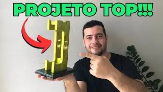 SUPORTE PARA HEADSET CASEIRO COM MADEIRA
