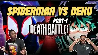Spider-Man VS Deku (Marvel VS My Hero Academia) 😳 | Death Battle Reaction!