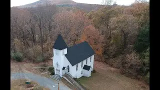 Drone Video: Schuyler Virgina Hometown of Earl Hamner Jr. AKA Waltons Mountain