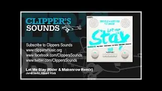 Jordi Veliz & Albert Kick Feat. Inmagine - Let Me Stay (Rider & Maken Row Remix) Official Audio