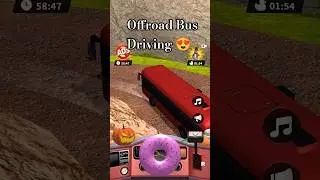 offroad Bus Driving vehicle masters simulator 3D game #shorts @MrBeast