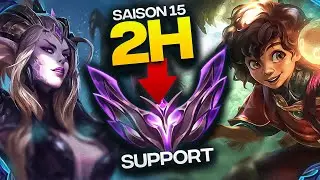VOICI 2H D'ASTUCES de COACHING pour PROGRESSER si tu DEBUT en SUPPORT dans LEAGUE OF LEGENDS