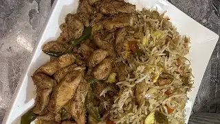 🔥 Chicken Chili with Fried Rice | Live Cooking Recipe 🍗🍚