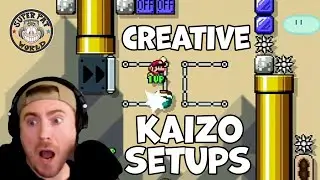 CREATIVE KAIZO SETUPS!!! Playing Super Expert Levels In Mario Maker 2 On The Nintendo Switch