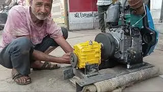 GREAVES ENGINE 7.5 HP WITH VISHWAKARMA MARINE GEAR