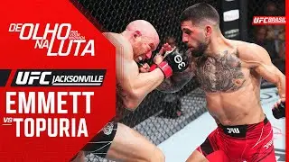 De Olho na Luta, por Vitor Miranda: Josh Emmett x Ilia Topuria | UFC Jacksonville
