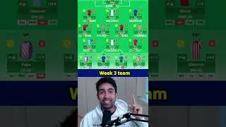 FPL Experts GW3 Final Team Selection! | Free Hit Active! |🌍#1 🛣️