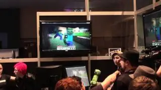 PAX Prime 2011 - Notch Minecraft gameplay