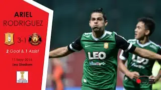 Ariel Rodriguez - Bangkok Glass 3-1 Sisaket - Thai League 2016