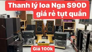 Thanh Lý Loa Nga S90D | Loa Pioneer s180lll | Sansui 707xdecade | Loa BMB 880c | BMB 450v mkii