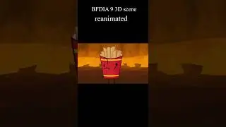 #bfdia 9 3D scene reanimated in 2d #animation #bfdi #tpot #bfb