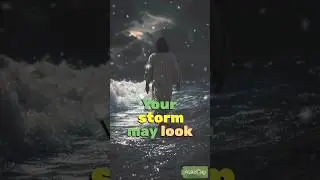 Peace in the Storm | Finding Strength in Jesus #shorts #FaithOverFear #JesusSaves #PeaceInTheStorm