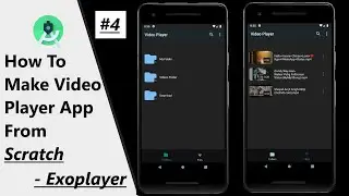 How To Make Video Player In Android Studio | List Video With Thumbnail Exoplayer Tutorial - Part 4