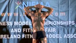 Ross Corry at the 2012 NIFMA Fitness Model Ireland Championships
