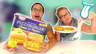 Dr Oetker Pizza burger Cheese n Nachos Taste Test - leckere snacks - IN ALLER MUNDE