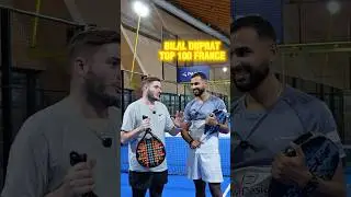 J&rsquo;Affronte le top 100 fran&ccedil;ais au Padel #padel #tennis #sport