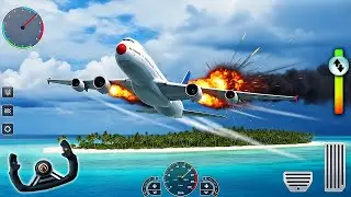 Sky Pilot 3D Flight Airplane Simulator - Emergency Landing Plane Сrash - Android GamePlay