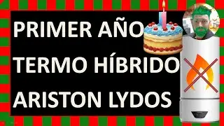 🎂Primer año con mi termo Ariston Lydos Hybrid Wifi de 100 litros y cómo consigo engañarle