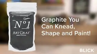 Exploring Kneadable Graphite | Water-Soluble Drawing Tool Demo