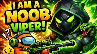 I am a noob viper #amongus #gaming #imposter 