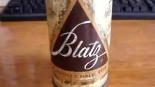Blatz flat top beer can - RARE