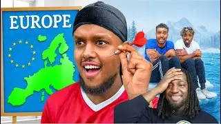Drizzay REACTS to Beta Squad's INSANE Dart Throw Challenge! Europe Edition