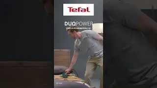 Утюг и отпариватель Tefal DuoPower&sup1; | Идеальная гладкость одним движением #Tefal#DuoPower