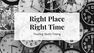 Right Place, Wrong Time: Lessons from the Life of Joseph