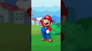 Toad Has A Argument With Mario