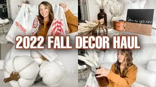 *NEW* FALL DECOR HAUL // FALL DECOR IDEAS // FALL DECORATING 2022