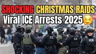 SHOCKING Viral ICE Arrest Videos Christmas 2025: Raids, Record Detentions & Controversies! 📱