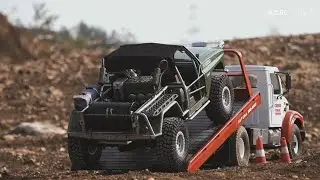 CROSS RC EMO XT4 on the bed WT4 / Scale Crawling 4x4 Rc Car