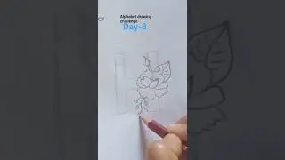 how to draw H letter #shorts#artgallery