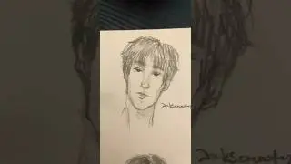 🤔 Did I draw you or someone you know by accident? (5) #art #artist #sketch #drawing #duet #shorts
