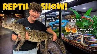 TOURING America's Largest Reptile EXPO!! *INSANE*