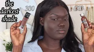 MAYBELLINE FIT ME vs LOREAL TRUE MATCH || FOUNDATION REVIEW