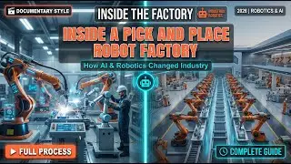 🤖 Inside a Pick and Place Robot Factory | Complete Robotics & Automation Process