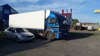 Обзор NissanDiesel UD.наша стоянка.