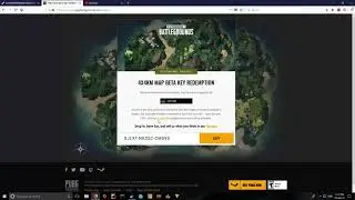 How to get PUBG new map KEY !!