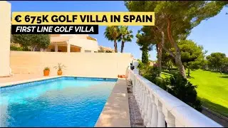 Golf Property for Sale in Spain &ndash; Frontline 4 Bedroom Villa in Las Ramblas, Orihuela Costa