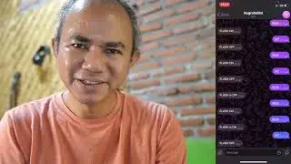 Bot Telegram untuk Monitor dan Kontrol ESP32CAM