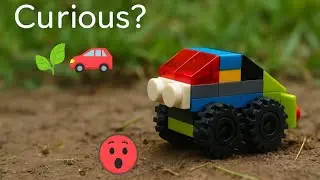 LEGO car|What Happens When You Build This Tiny LEGO Car?🤯|#Lego car#legovideo#satisfying#toys#bricks