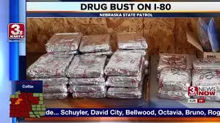 Massive drug bust on I-80