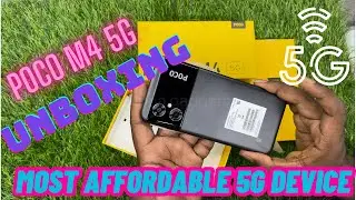 Poco M4 5G Unboxing | Most Affordable 5G phone | alphagadgets | #pocom45g #unboxing #alphagadgets