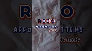 RECO AFFORDABLE ITEMS FOR MEN | FASHION STYLE FOR MEN THIS 2023 | BUDOL FINDS | Ms Jane