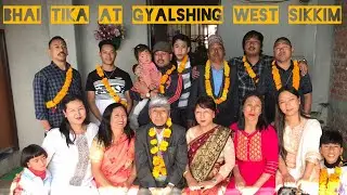 bhai tika at gyalshing west Sikkim