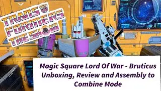 Magic Square Lord Of War - Bruticus  Unboxing, Review and Assembly to Combine Mode #transformers