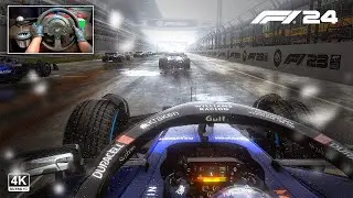 F1 23 ( 2024 Mod ) WilliamsRacing FW46 - Chinese Grand Prix Very Wet Dynamic Weather