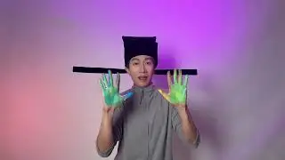 If Wang Ximeng clapped his hands and rubbed the paint to change the scene#Hand-rubbing the